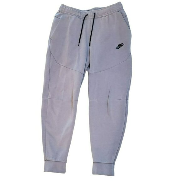 Nike Men's Sportswear Taupe Haze Tech Fleece Washed Joggers CZ9918-229 Sz Small